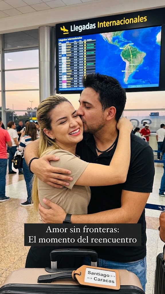 Amor sin fronteras — el momento del reencuentro