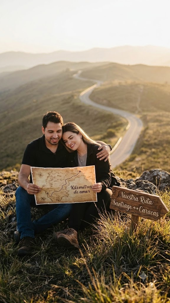 Kilómetros de amor — nuestra ruta Santiago a Caracas